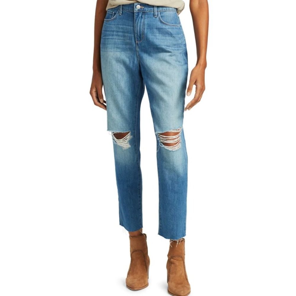 L'AGENCE Bridget High-Rise Slouch Straight Jeans